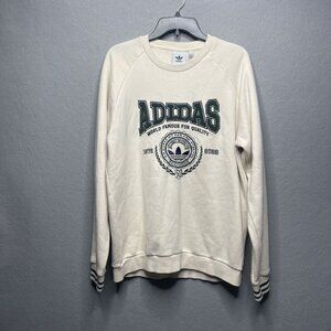 Urban Outfitters adidas Varsity Crew Neck Sweatshirt Medium